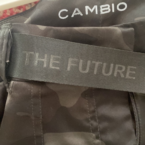 Designer camo Cambio Italian fabric and future belt - Picture 4 of 4